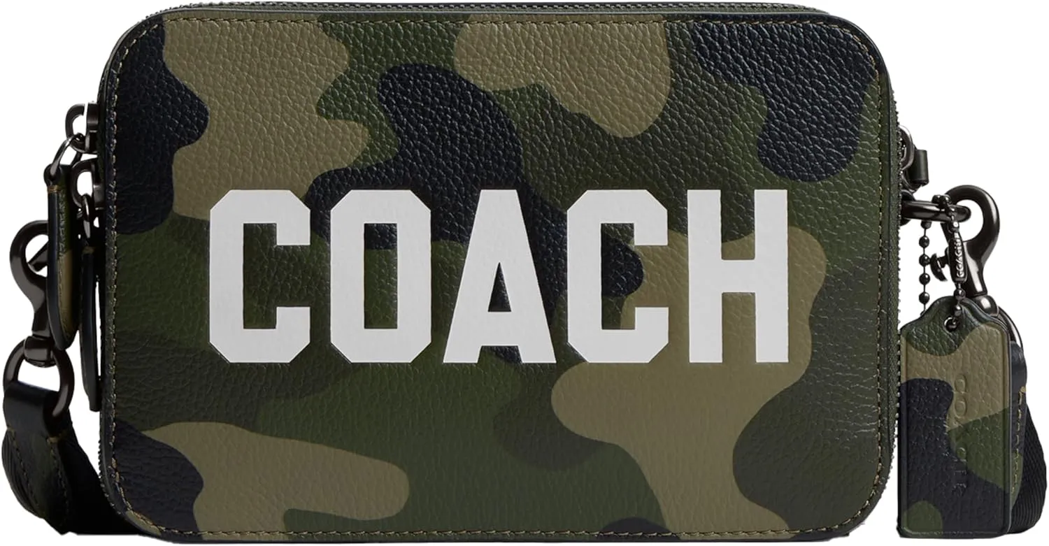 Coach Charter Crossbody 19 With Camo Print Graphic