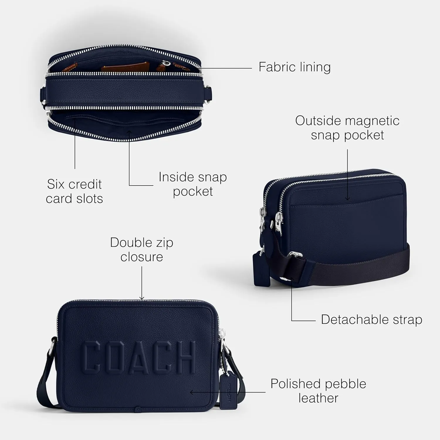 COACH Charter Crossbody 24