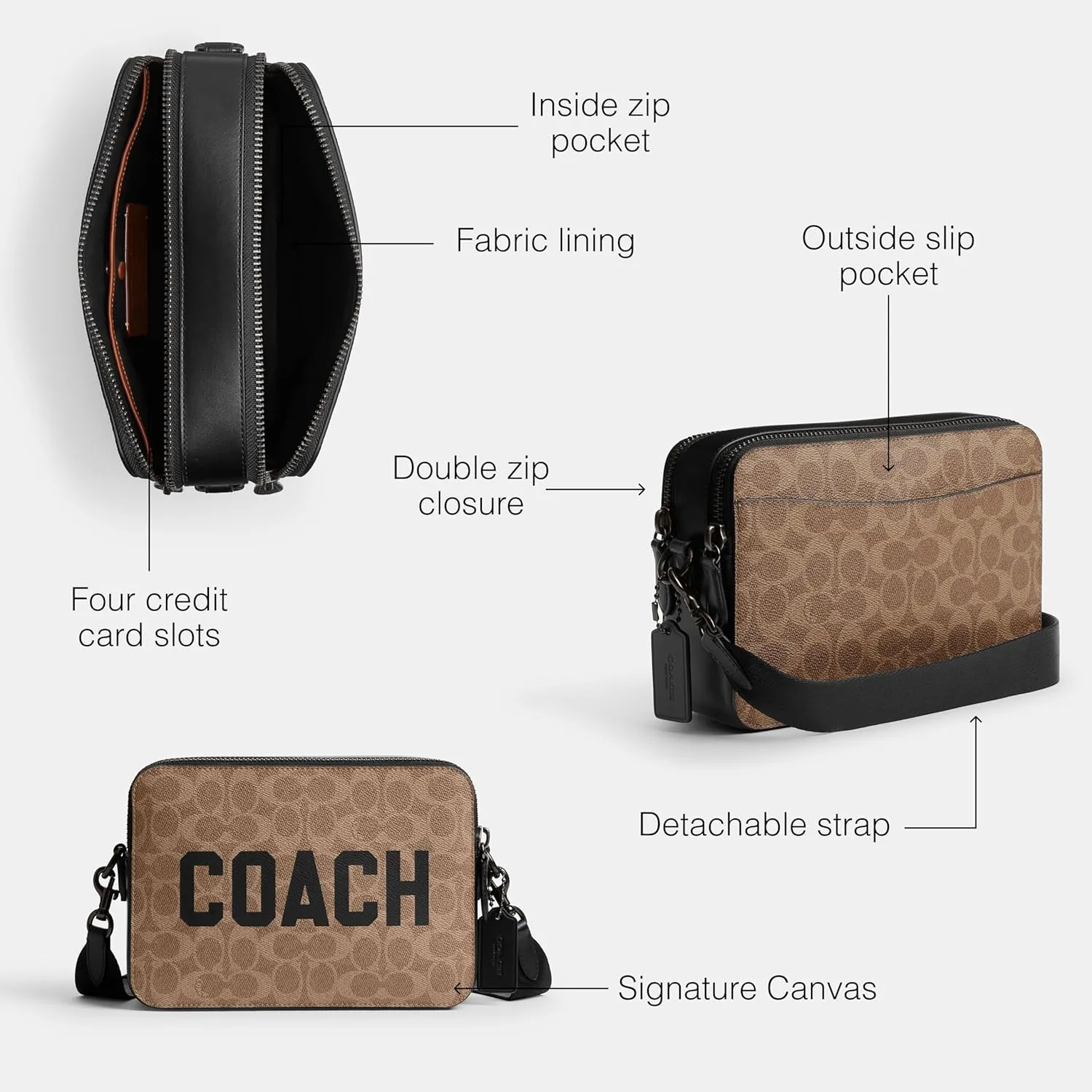 Coach Charter Crossbody 24