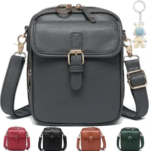 Collaboraten1 Crossbody Leather Bag,Urvashi Crossbody Leather Bag,Anti Theft Shoulder Bags,With Card Slots