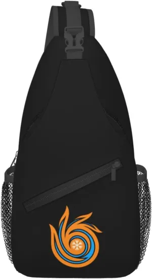 Cool Water And Snow Sign Crossbody Bags For Women Men Chest Backpack Gym Shoulder Bag Travel Outdoor Sports Casual Crossbody Bags