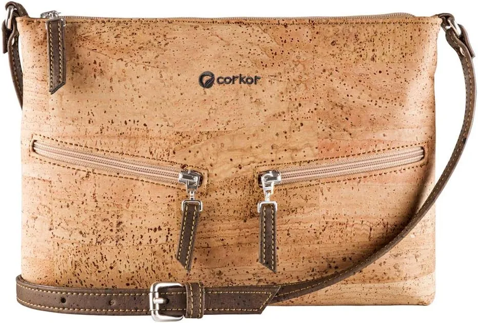 Cork Purse Crossbody Women Handbag from Portugal | Vegan Leather