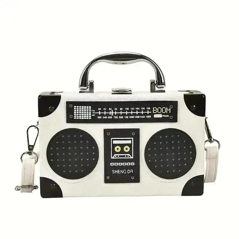 Creative Radio Box Shaped Handbag