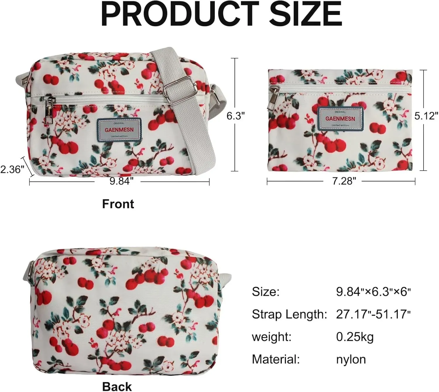 Cross body Bags for Women Lightweight Mini Crossbody Bags Everyday Bag Small Purses Travel Shoulder Bag Ladies Handbags