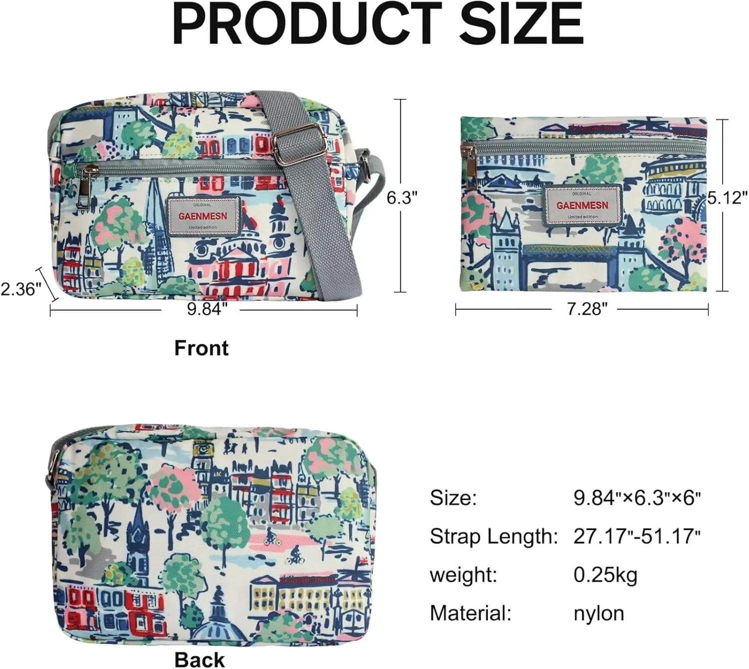 Cross body Bags for Women Lightweight Mini Crossbody Bags Everyday Bag Small Purses Travel Shoulder Bag Ladies Handbags