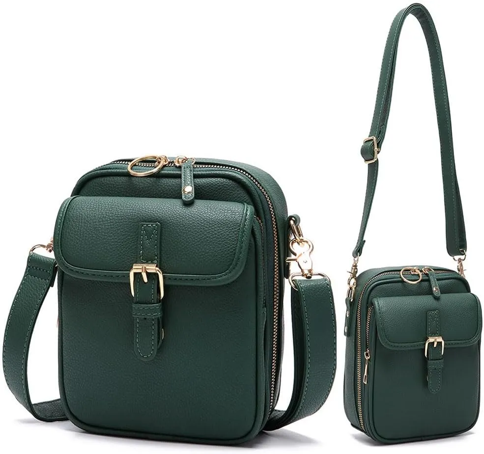 Crossbody Bag, Crossbody Anti Theft Purses Messenger Shoulder Bags with Built in Wallet for Women