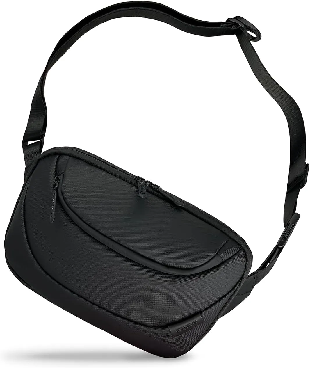 Crossbody Bag for Men, 10L Multi-Pocket Fanny Pack Sling Bag Chest Bag Dual Pocket Water-Resistant Waist Pack for Women Men