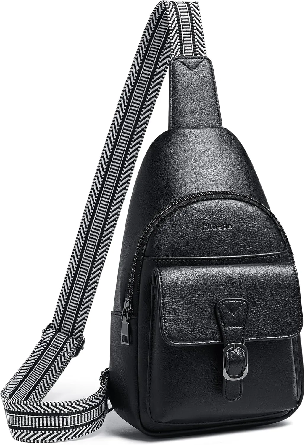 Crossbody Bags for Women Men Sling Bag 5 Pockets Fanny Pack Sling Backpack Chest Daypack Travel Purse Anti Theft