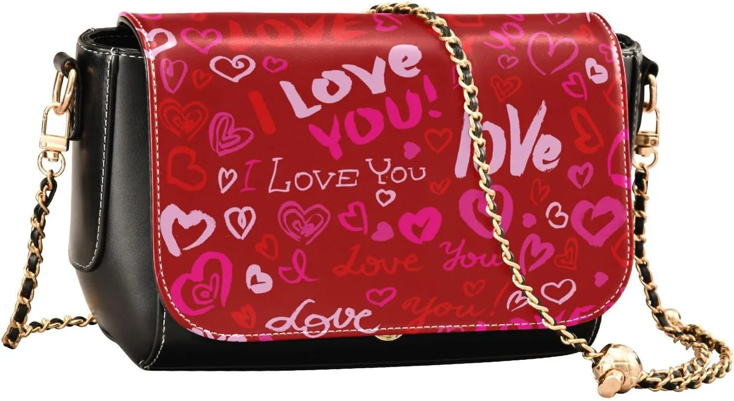 Crossbody Bags for Women Trendy Women's Black Shoulder Bag Small PU Leather Flap Cross Body Bag Handbags