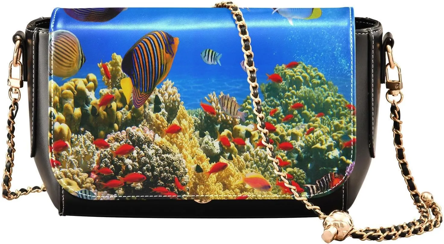 Crossbody Bags for Women Trendy Women's Black Shoulder Bag Small PU Leather Flap Cross Body Bag Handbags