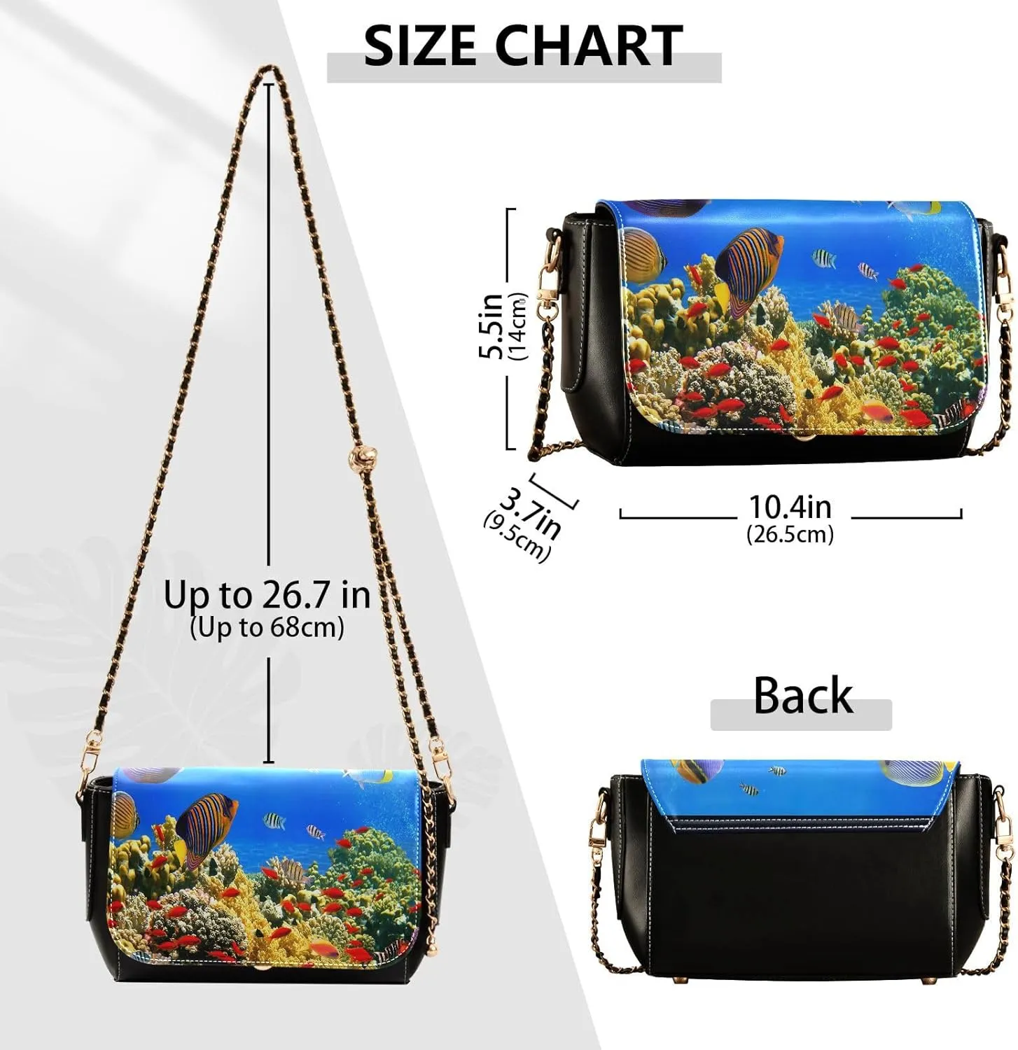Crossbody Bags for Women Trendy Women's Black Shoulder Bag Small PU Leather Flap Cross Body Bag Handbags