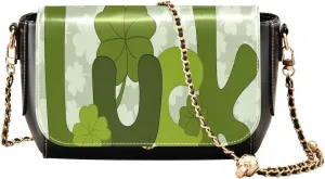 Crossbody Bags for Women Trendy Women's Black Shoulder Bag Small PU Leather Flap Cross Body Bag Handbags