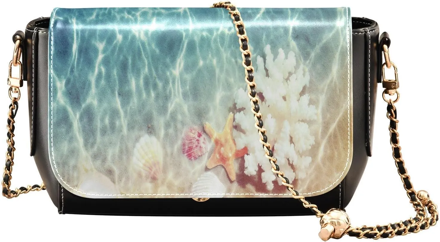 Crossbody Bags for Women Trendy Women's Black Shoulder Bag Small PU Leather Flap Cross Body Bag Handbags