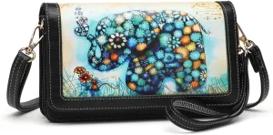 Crossbody Bags For Women Wristlet Wallet Phone Purse Shoulder handbags Multi-Function Small RFID Clutch Card Holder…