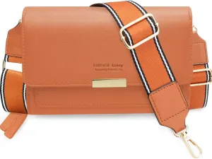 CrossBody Bags with Touchscreen Cell Phone Purse Window Zipper Pocket,RFID Blocking Card Holder iPhone bag for Women