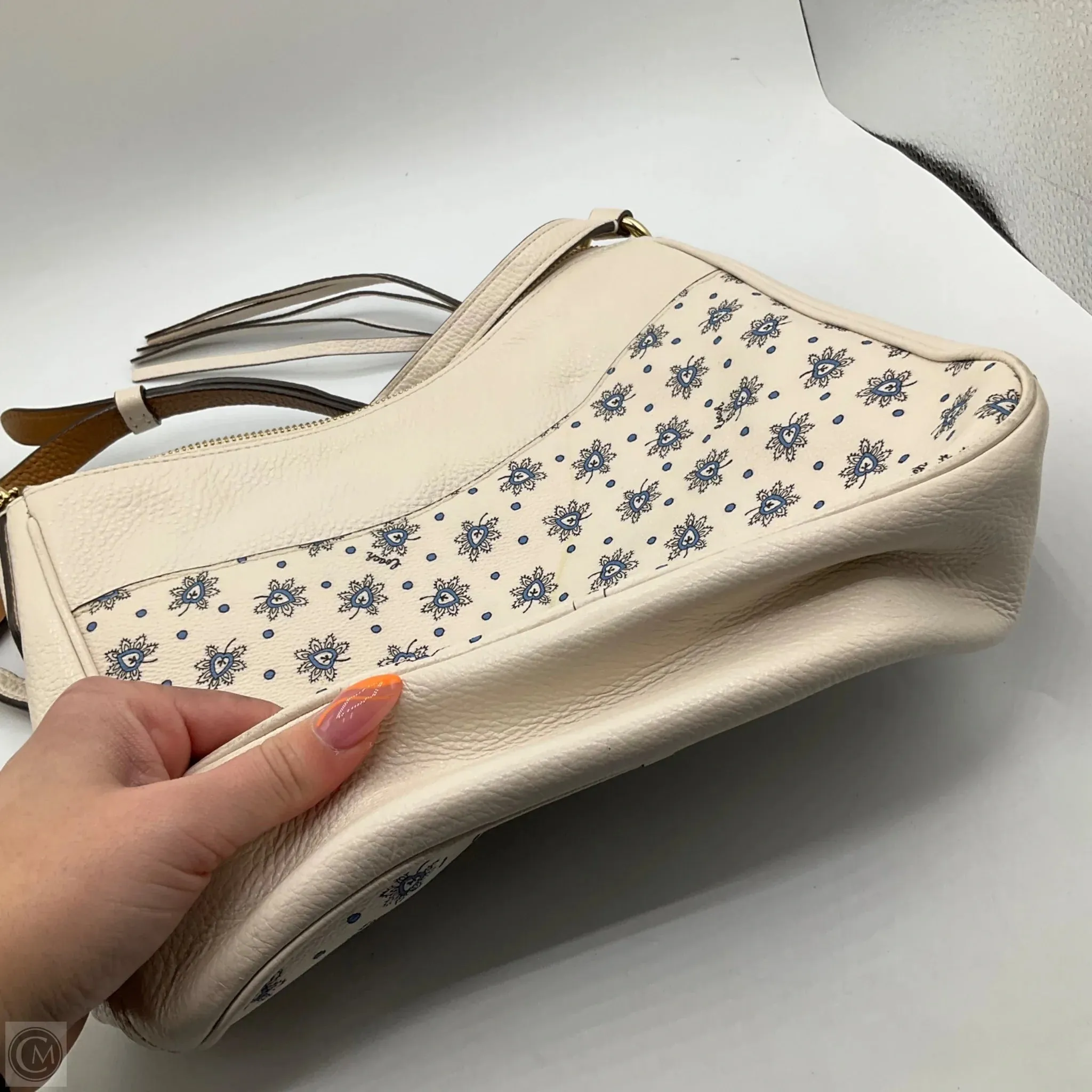 Crossbody Designer By Coach, Size: Medium