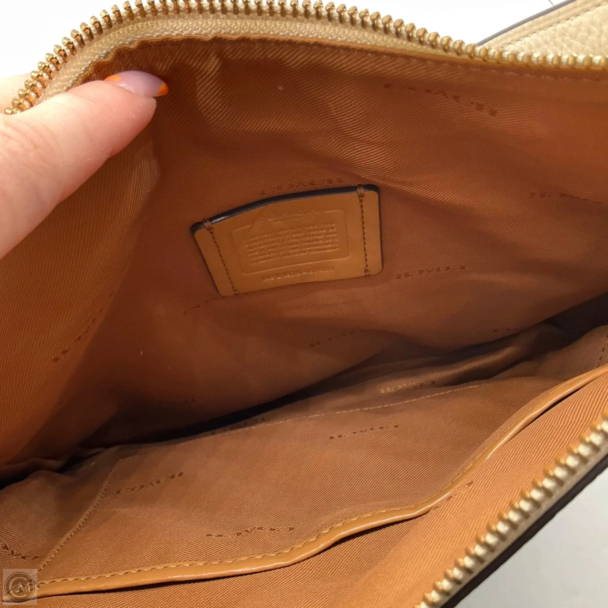 Crossbody Designer By Coach, Size: Medium