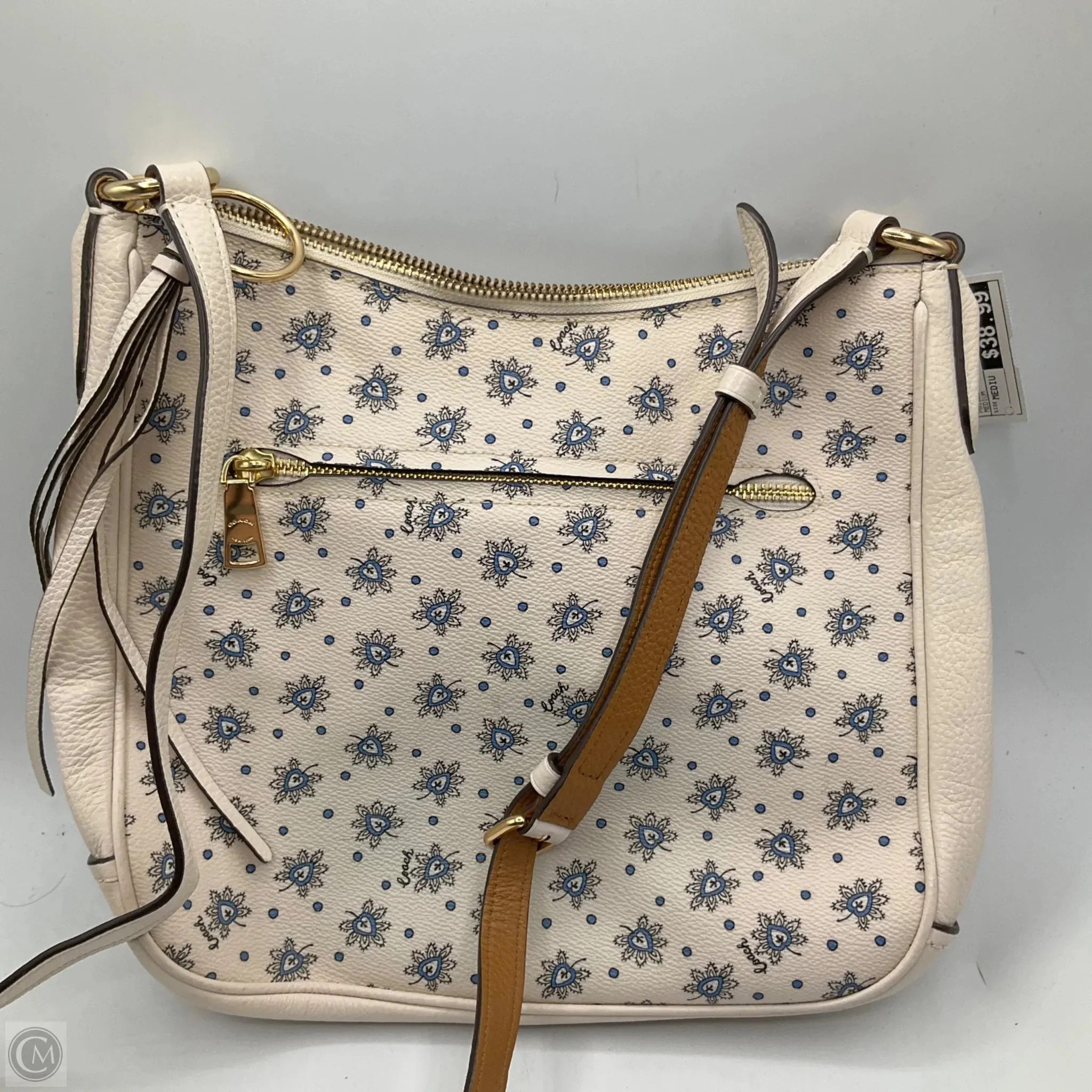 Crossbody Designer By Coach, Size: Medium