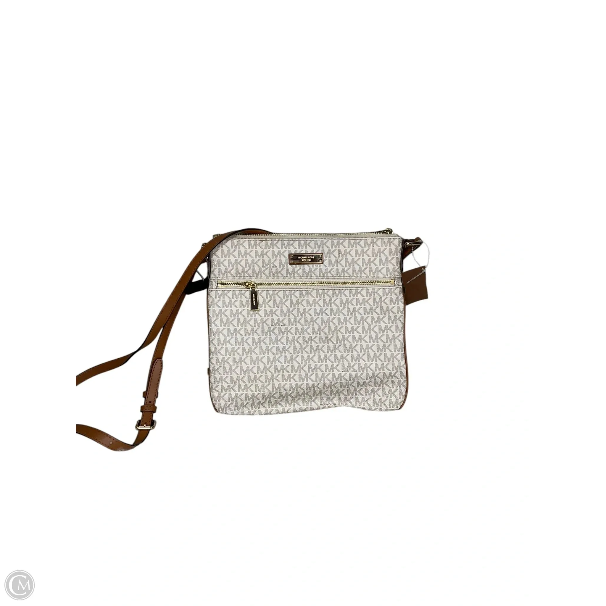 Crossbody Designer By Michael Kors, Size: Medium