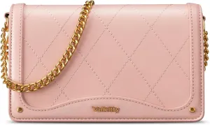 Crossbody Purse for Women Black Quilted Patent Leather Trendy Clutch Bag with Gold Chain for Night Out Party