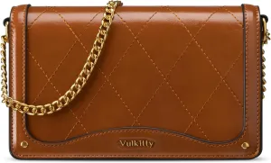 Crossbody Purse for Women Black Quilted Patent Leather Trendy Clutch Bag with Gold Chain for Night Out Party