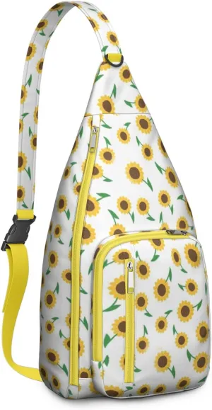 Crossbody Sling Bag Hiking TravelBackpack Lightweight Water-Resistant Trendy Casual