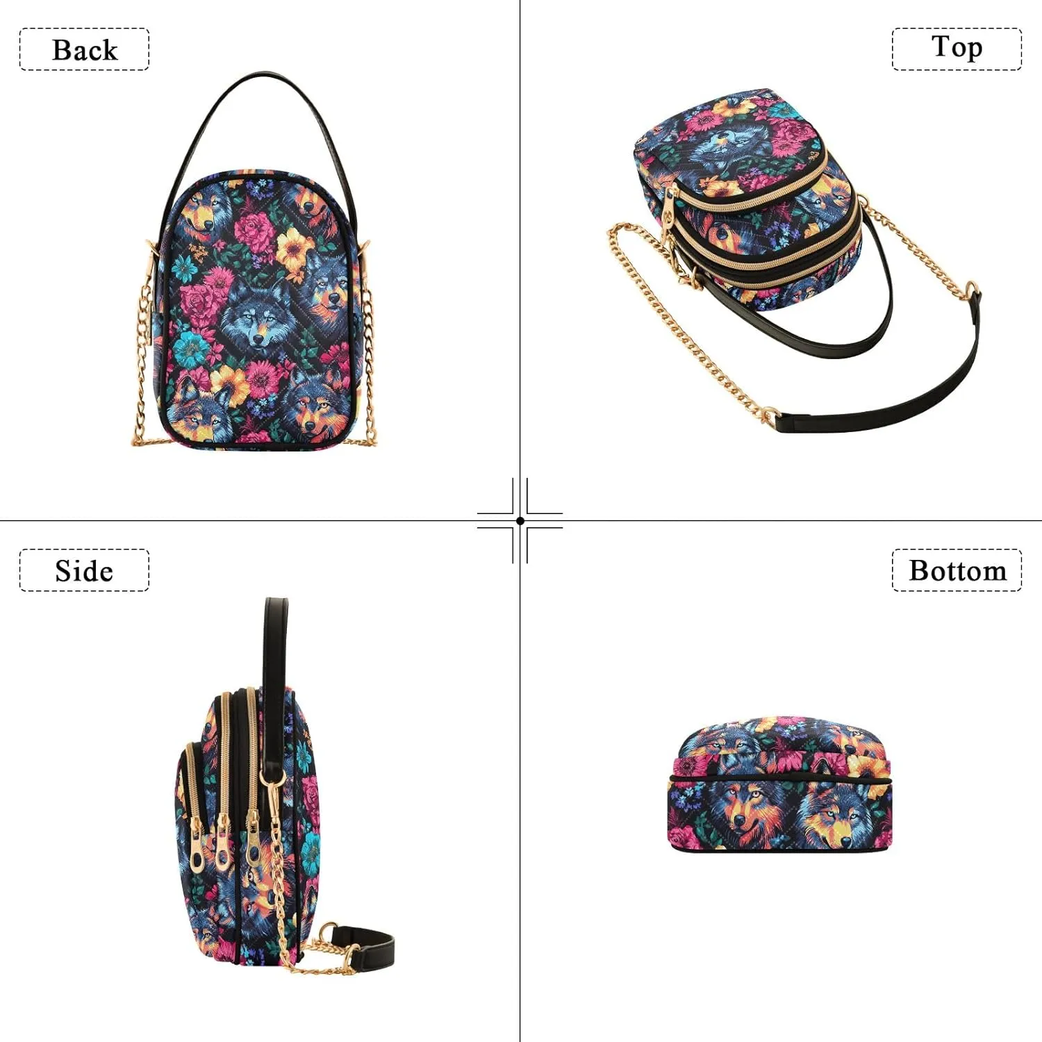 Cute Bags for Women Trendy Chain Strap Crossbody Bag