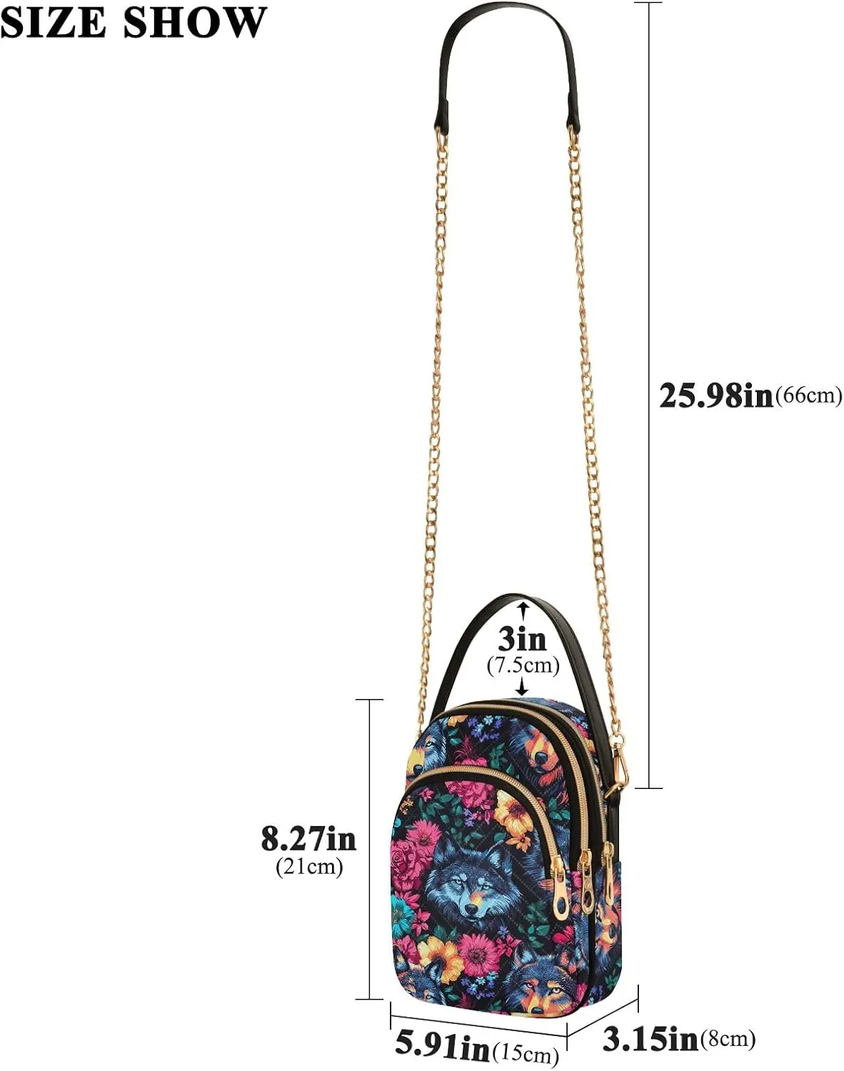 Cute Bags for Women Trendy Chain Strap Crossbody Bag