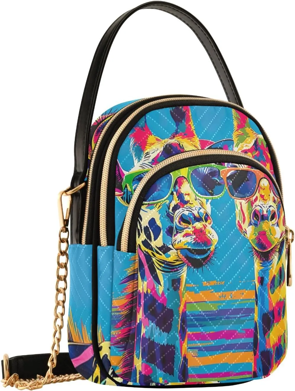 Cute Sheep Singer and Dog Crossbody Bags for Travel Women Handbags