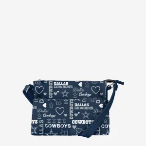 Dallas Cowboys Logo Love Crossbody Purse