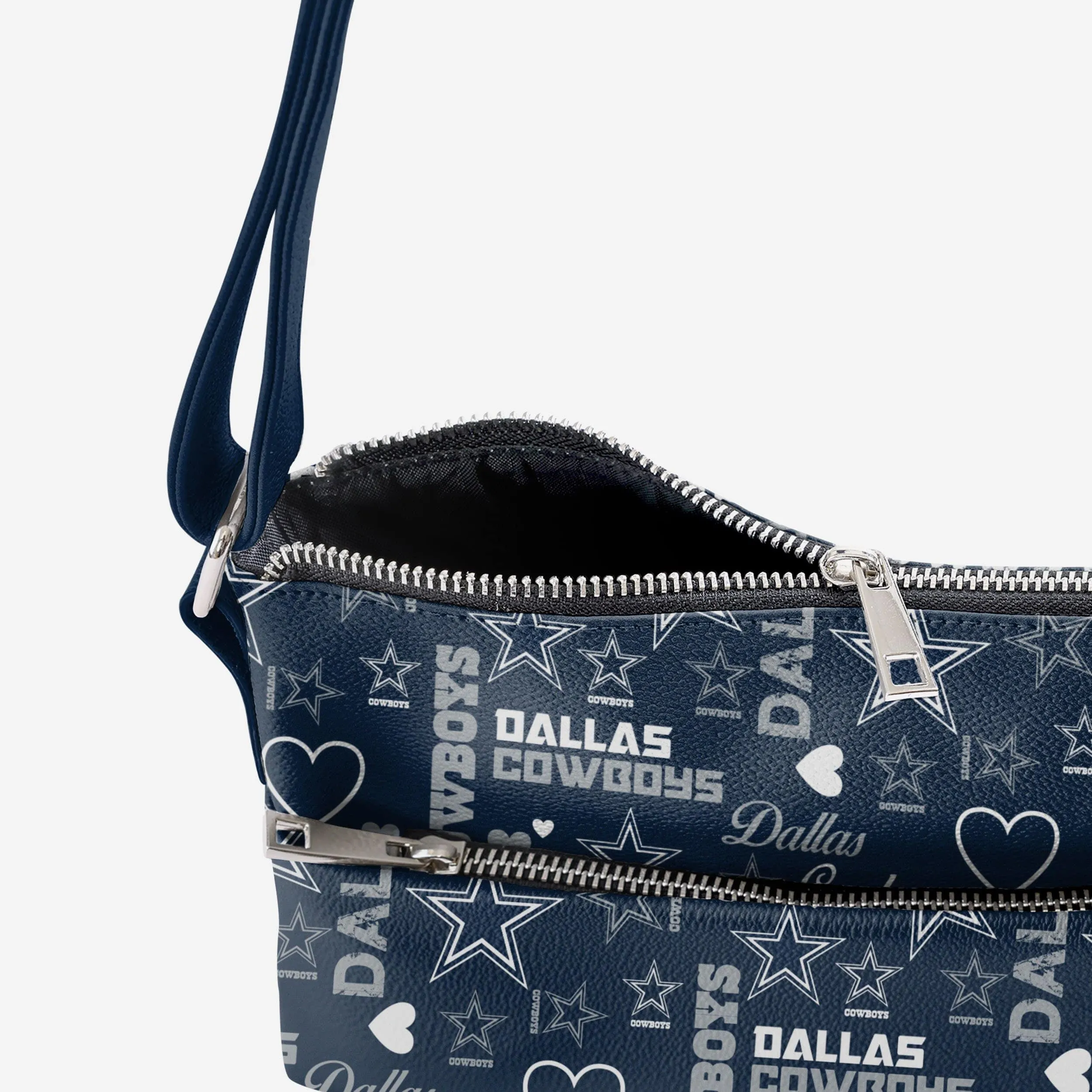 Dallas Cowboys Logo Love Crossbody Purse