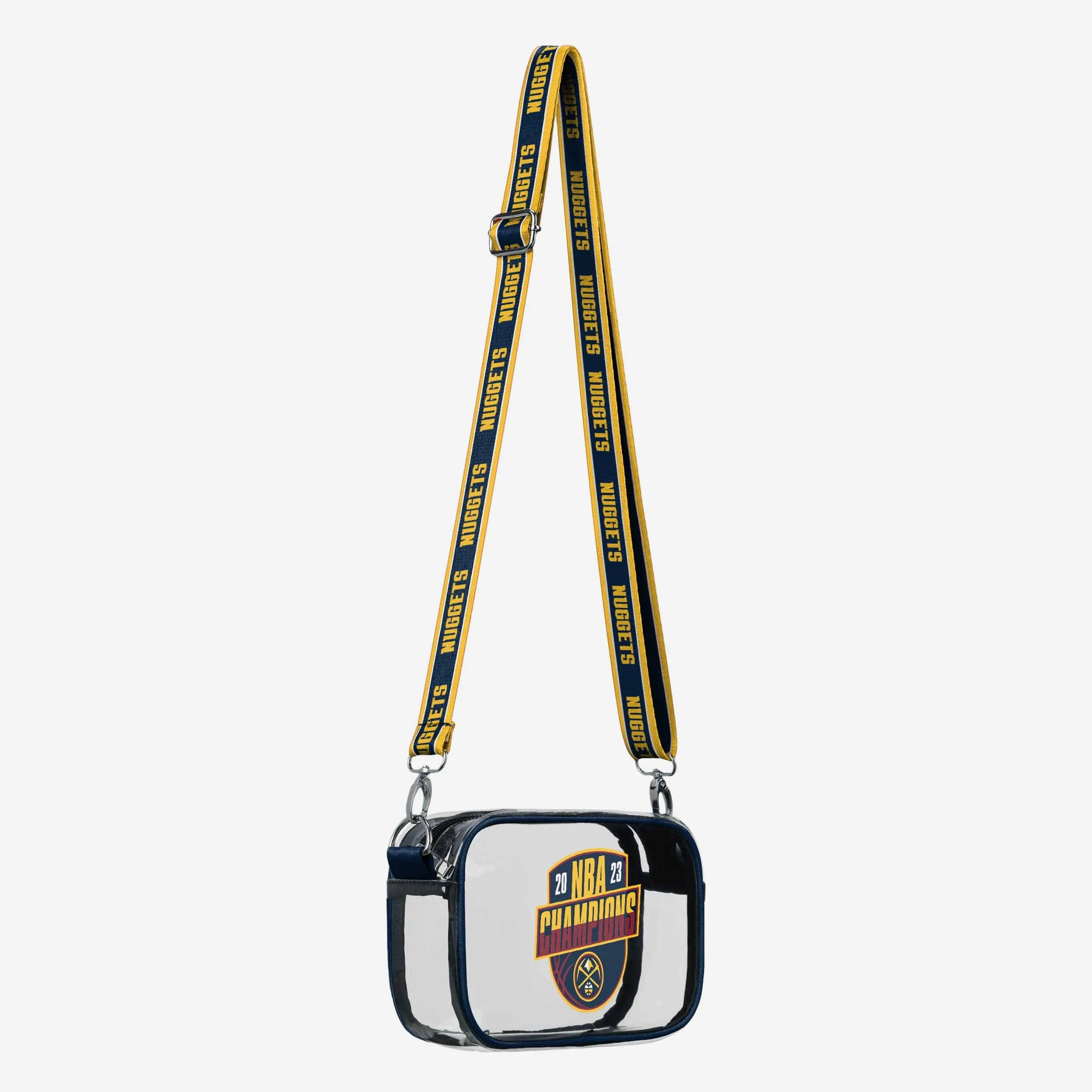 Denver Nuggets 2023 NBA Champions Clear Crossbody Bag