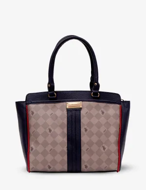DIAMOND HERITAGE SATCHEL BAG