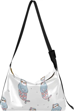Dino Trex Roar Gray Hobo Women Handbag Leather Large Crossbody Purses Cartoon Animal Print Designer Shoulder Purse