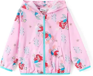 Disney Minnie Mouse Mickey Mouse Stitch Kids Varsity Bomber Jacket Lightweight Button-up Sweatshirt Toddler-Big Kids