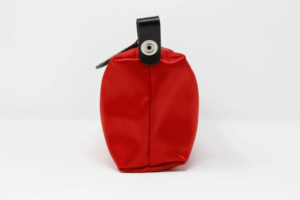 DOMINIE Liner for Clear Handbag Small Clutch Removable/Interchangeable Liner - Black Tabs (Black Clutch Sold Separately)