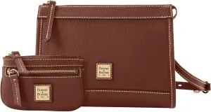 Dooney & Bourke Handbag, Saffiano Zip Xbody Chr(38) Small Coin Case Crossbody - Amber