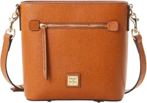 Dooney & Bourke Handbags for Women, Saffiano Leather Small Crossbody Bags for Women