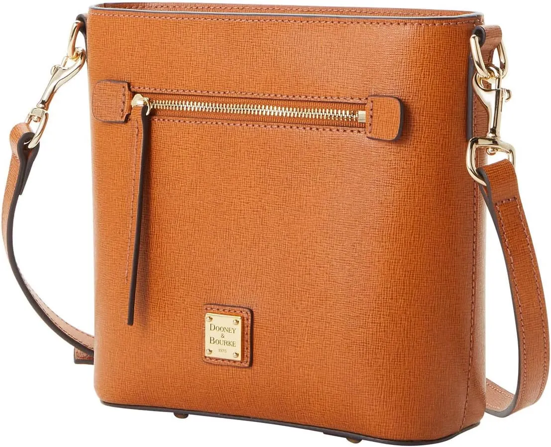 Dooney & Bourke Handbags for Women, Saffiano Leather Small Crossbody Bags for Women