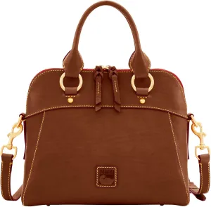 Dooney & Bourke Satchel Handbags for Women, Cameron Florentine Leather Satchel Bag with Optional Crossbody Strap