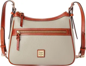 Dooney & Bourke Women's Presley Crossbody in Pebble Grain Leather, Medium Sized Handbag with Adjustable Shoulder Strap