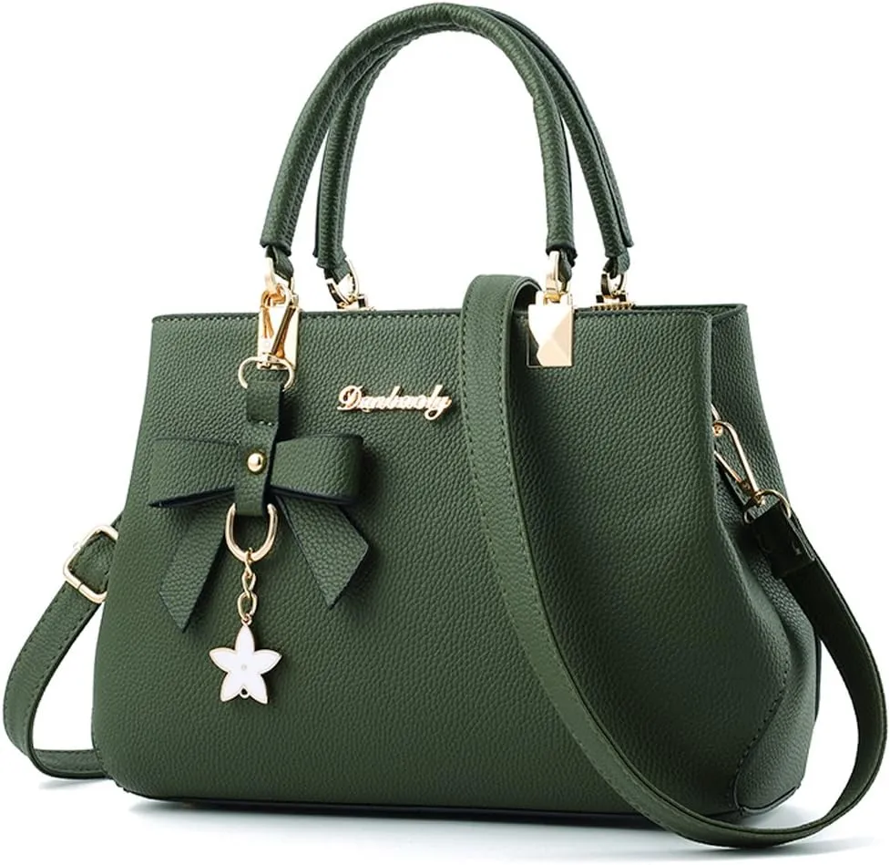 Dreubea Womens Handbag Tote Shoulder Purse Leather Crossbody Bag