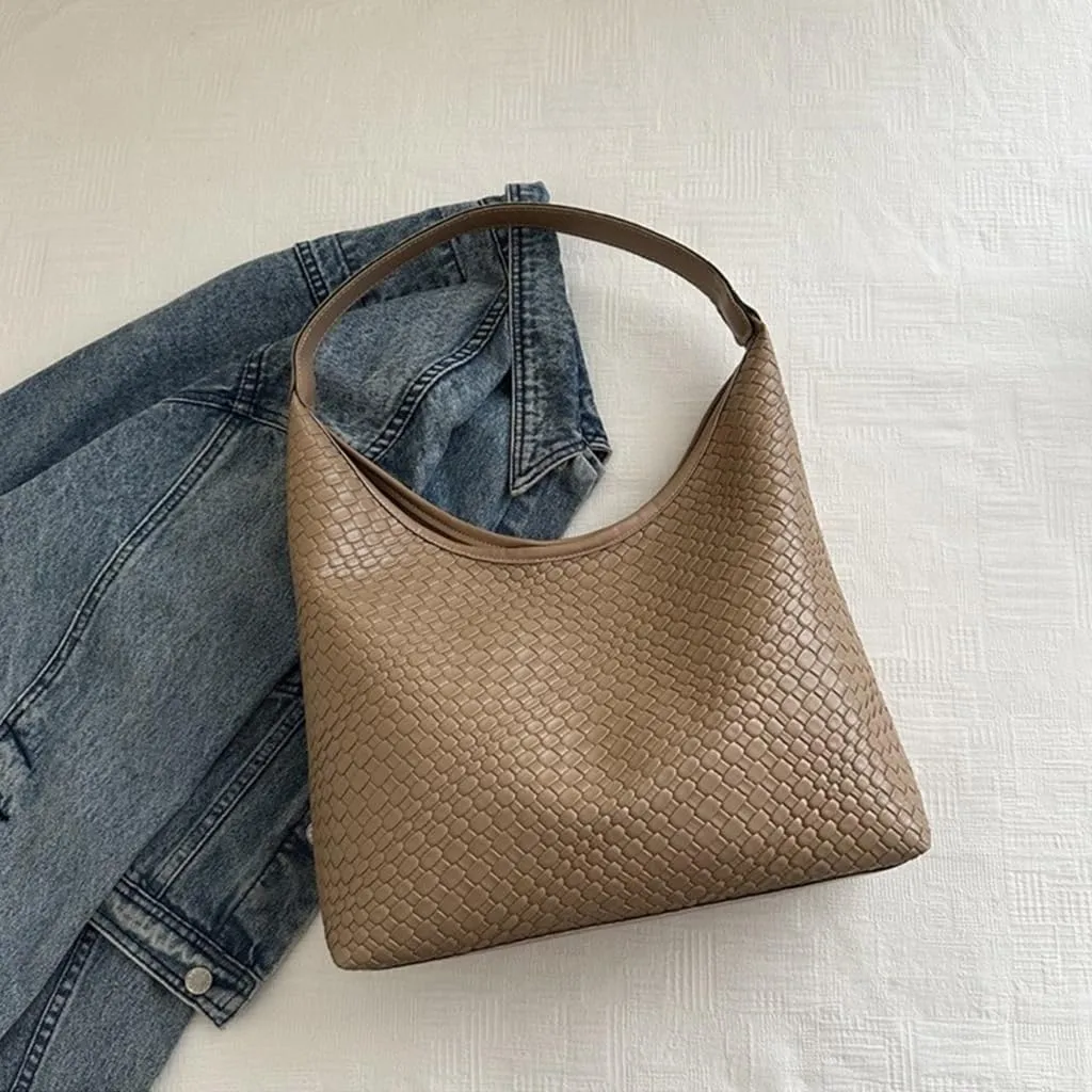 Elegant Underarm Purse Delicate Single Shoulder Bags Spacious Top Handle Bag Travel Casual Handbag For Women and Girls