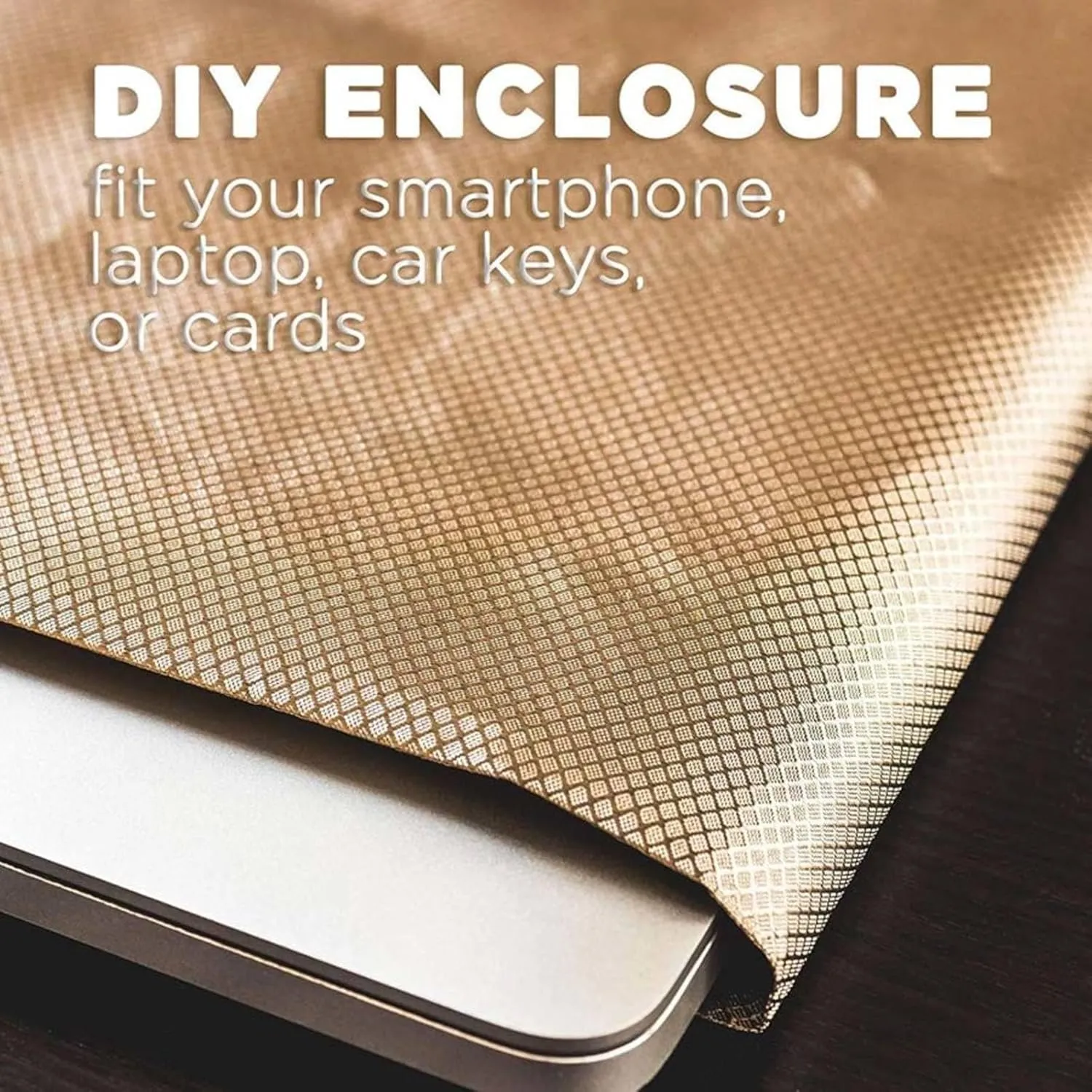 EMF Faraday Fabric EMF Fabric Protection Faraday Cage for Generator Conductive Material Cover for WiFi, Cell, Bluetooth, RFID, Shields RF,silver-9x1.1m