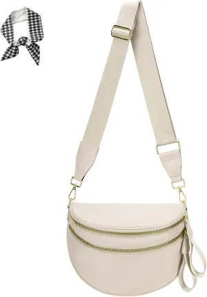 Emmafy Crossbody Bags For Women–Go Free The Roomiest Crossbody,Trendy Checkered Purse With Adjustable Strap,Water-Resistant