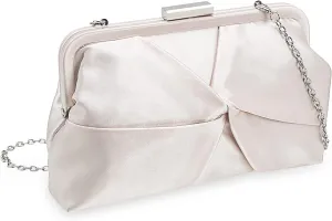 Evening Bag for Women Formal Clutch Elegant Frame Satin Cocktail Prom Wedding Party Purse