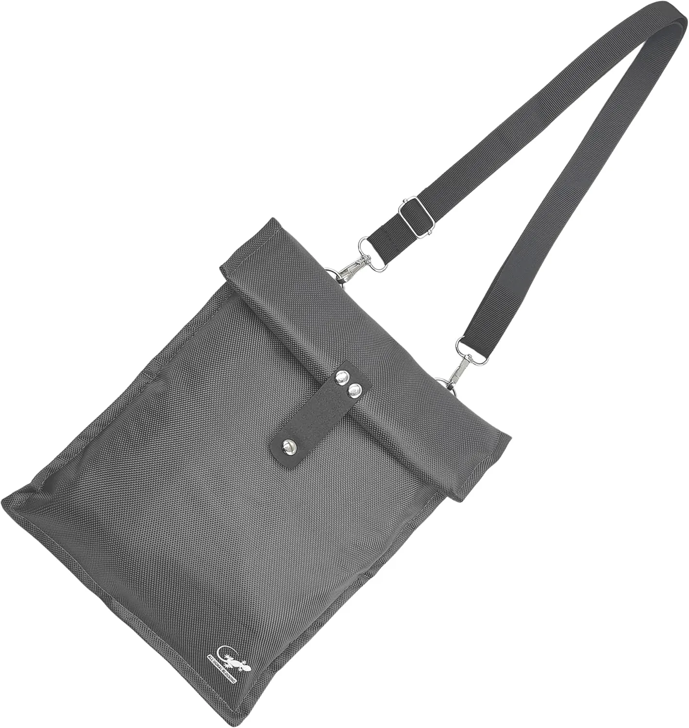 Faraday Bag RFID Signal Blocking for Tablets & Phones | Anti Theft Travel Pouch with Magnetic Closure | RFID Blocking Sleeves for Passport & Devices | Nylon Crossbody EMP Shield Bag - GRAY