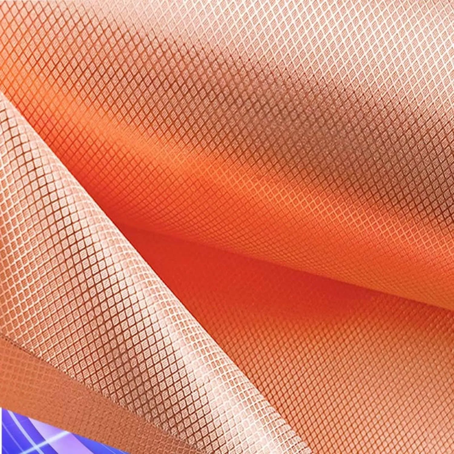 Faraday Fabric Conductive Shielding Faraday Bags EMP Proof Faraday Cage Shielding-Block WiFi for Radiowave Microwave, Electromagnetic Fields,gold-4x1.1m