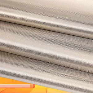 Faraday Fabric EMF Fabric Shielding EMP Protection for Generator Conductive Shields RF Signals EMP Protection EMF Blocker from WiFi Cell,silver-9x1.1m