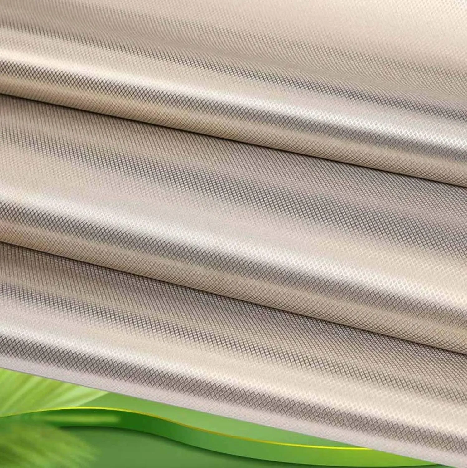 Faraday Fabric Military Grade Conductive Faraday Bags Military Grade Fabric Anti Radiation EMI Shielding Interference Signal Blocking RFID RF Shield,silver-5x1.1m